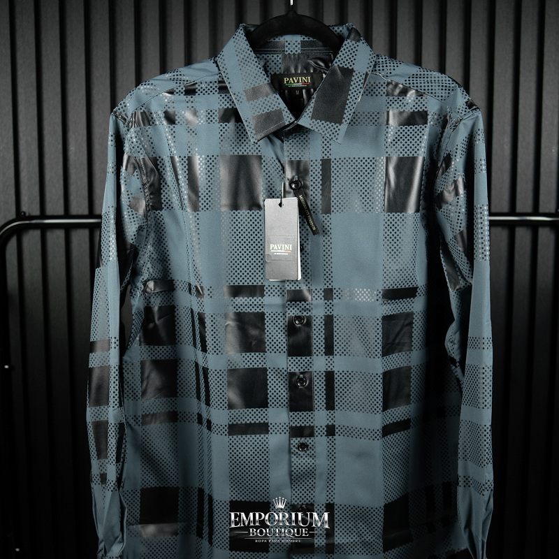 Camisa Pavini Original Azul, Pavini Original