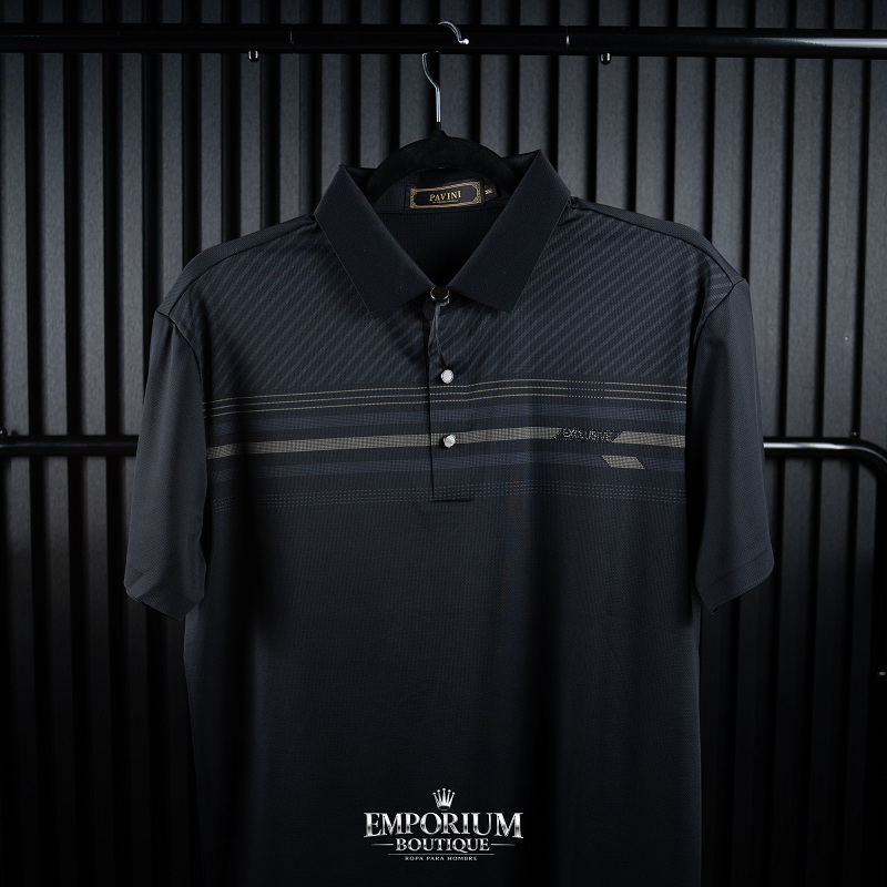 Polo Pavini Original Negro, Pavini Original