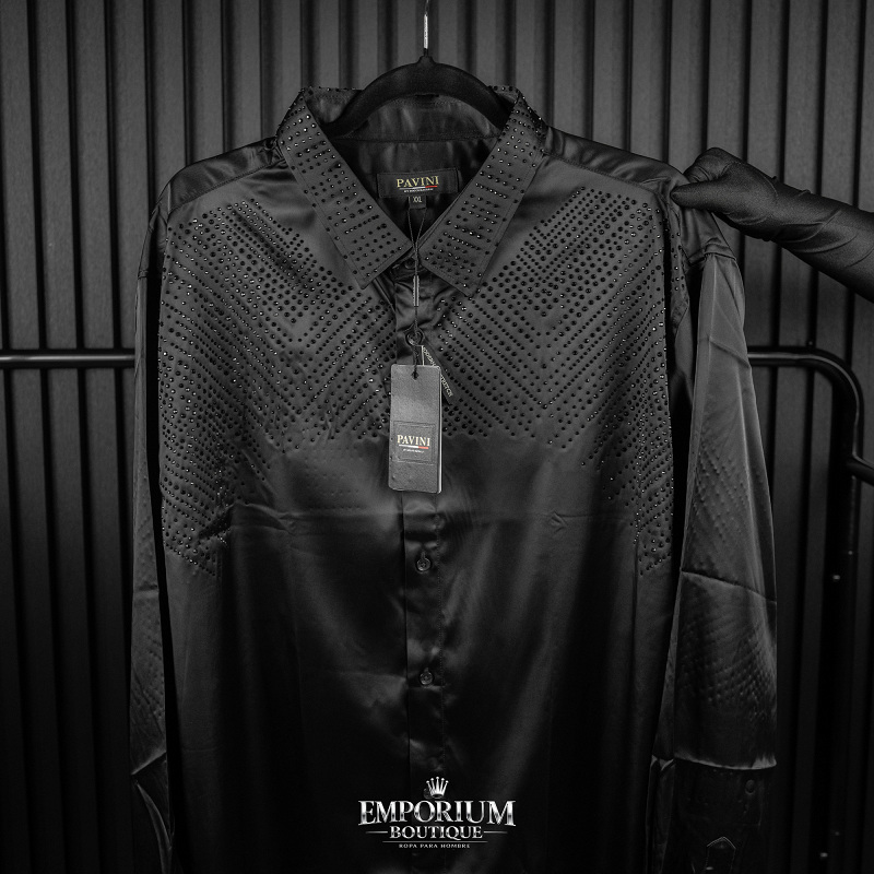 Camisa Pavini Original Negro, Pavini Original