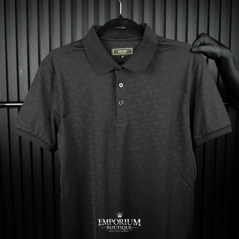 Polo Pavini Original Negro, Pavini Original