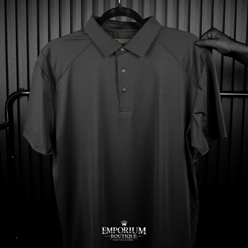 Polo Pavini Original Negro, Pavini Original