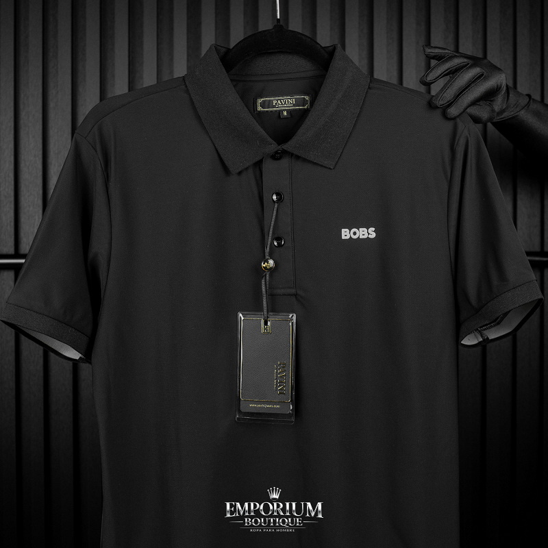 Polo Pavini Original Negro, Pavini Original